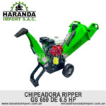 CHIPEADORA RIPPER GS 650 DE 6.5 HP