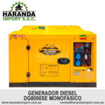 GENERADOR DIESEL DG8000SE MONOFASICO