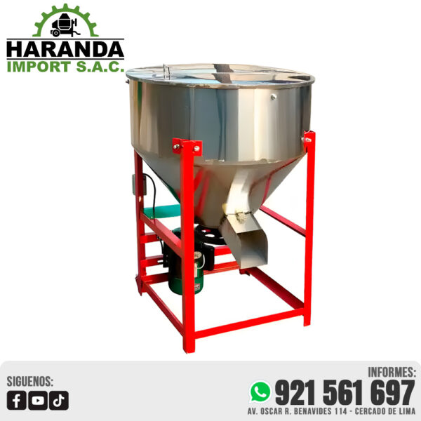 MEZCLADORA DE ALIMENTOS BALANCEADOS 100KG - LOTE