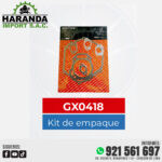 KIT DE EMPAQUE GX0418
