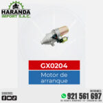 MOTOR DE ARRANQUE GX0204