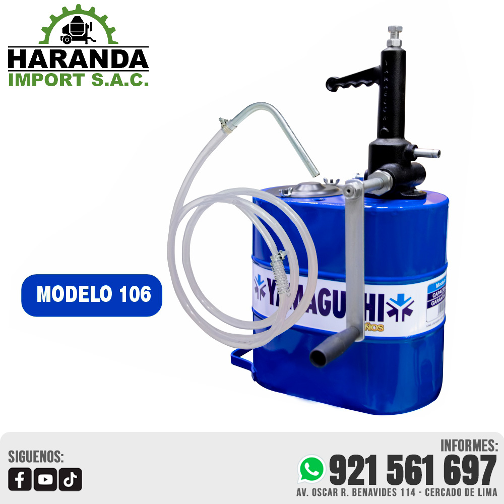 ACEITERA MANUAL DE 12L CON MANIVELA YAMAGUCHI 106 ACEITERA MANUAL DE 12L CON MANIVELA YAMAGUCHI 106
