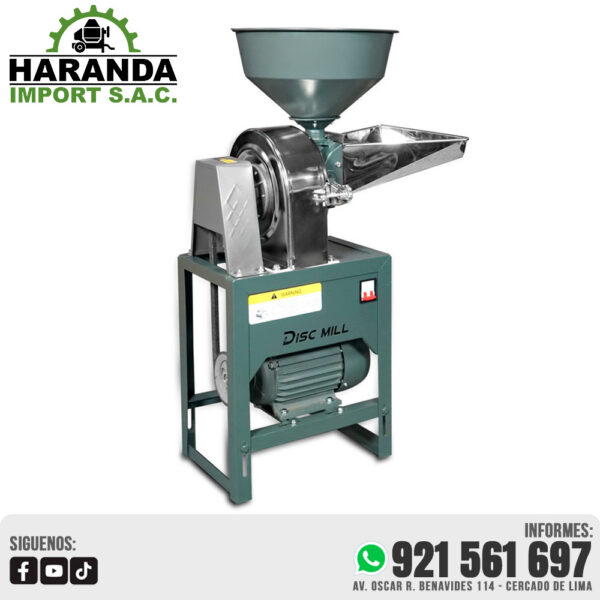 MOLINO DE ACERO INOXIDABLE