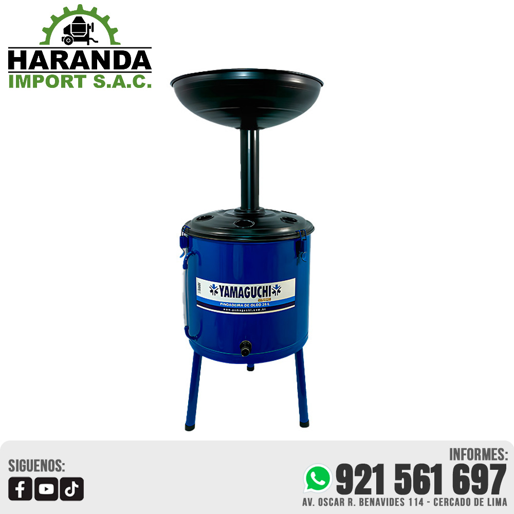 RECOLECTOR DE ACEITE YAMAGUCHI 25L RECOLECTOR DE ACEITE YAMAGUCHI 25L