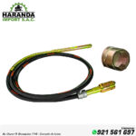 MANGUERA DE VIBRADORA MVCB38X6M DE 1-1/2"38MM X 6M