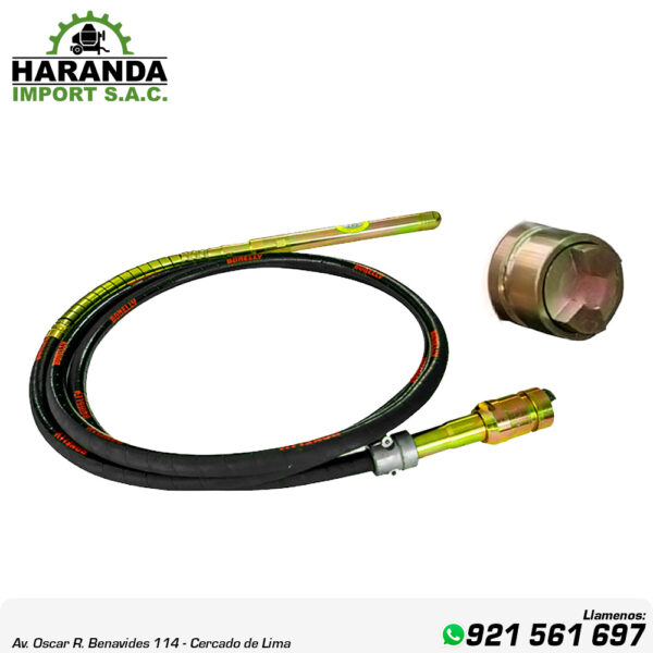 MANGUERA DE VIBRADORA MVCB38X6M DE 1-1/2"38MM X 6M