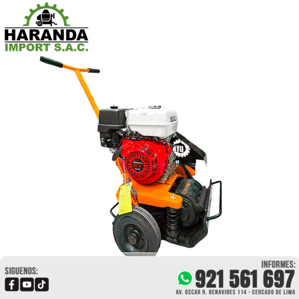 PLANCHA COMPACTADORA GX270-9 C/ MOTOR HONDA