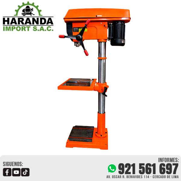 TALADRO DE COLUMNA 2.5 HP DRK 5132 DEREK MOTORS